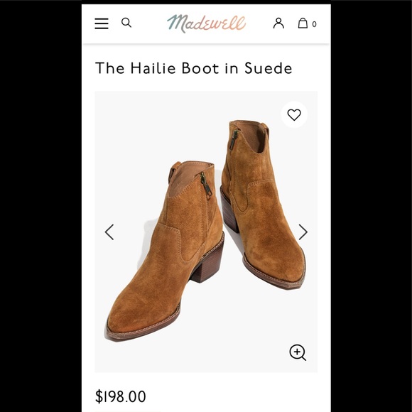 Madewell Shoes - Madewell Hailie Boot in Suede